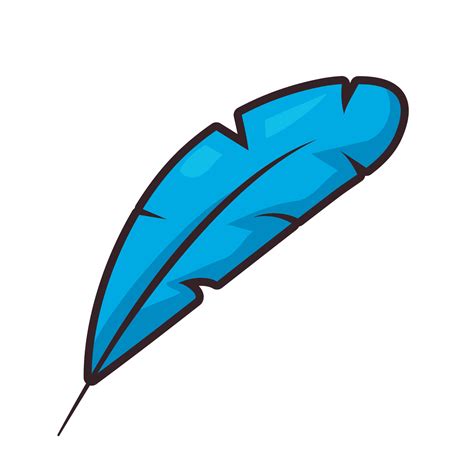 cartoon feather